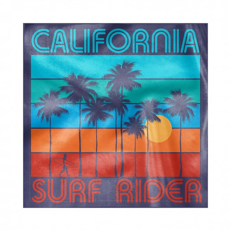 VINTAGE SIGN Made USA Surf Rider 24 x 11 